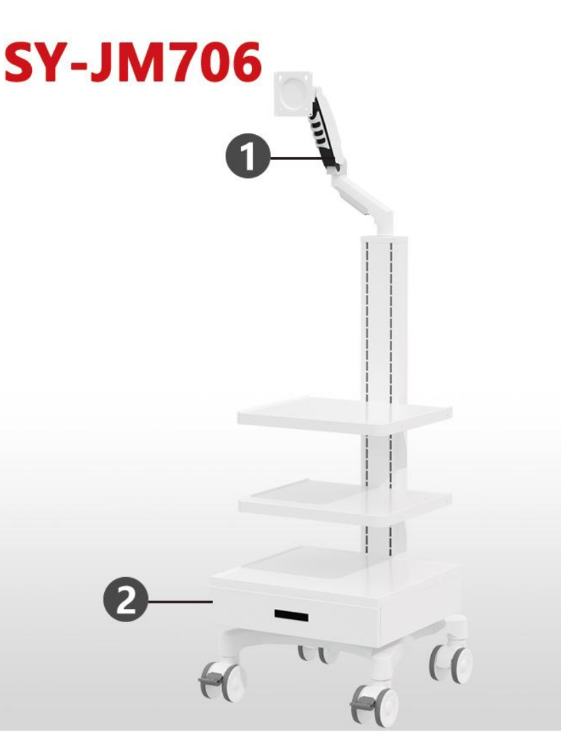 Medical Endoscopy Trolley SY-JM706