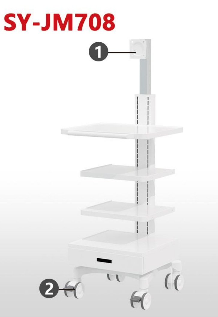Medical Endoscopy Trolley SY-JM708